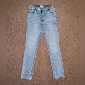 Abercrombie & Fitch Light Blue High Rise Jeans